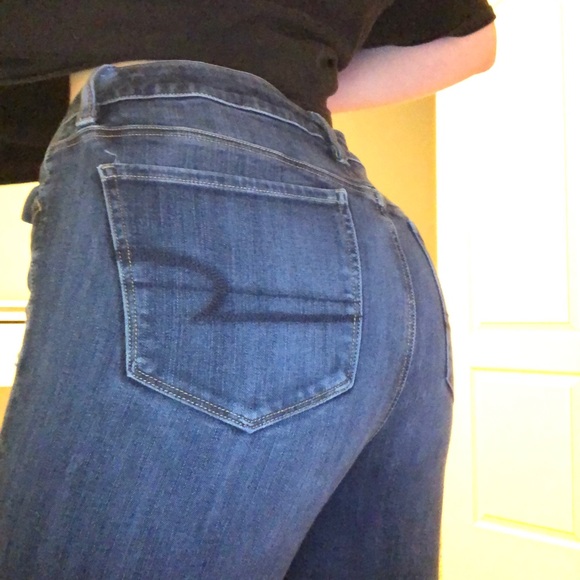 American Eagle Outfitters Denim - Dark Wash American Eagle Skinny Jeans American Eagle Outfitters Denim - Dark Wash American Eagle Skinny Jeans